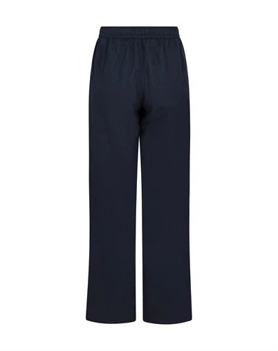 Neo Noir - Sonar Linen Bukser - Navy 